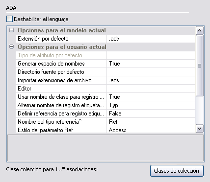 ada options